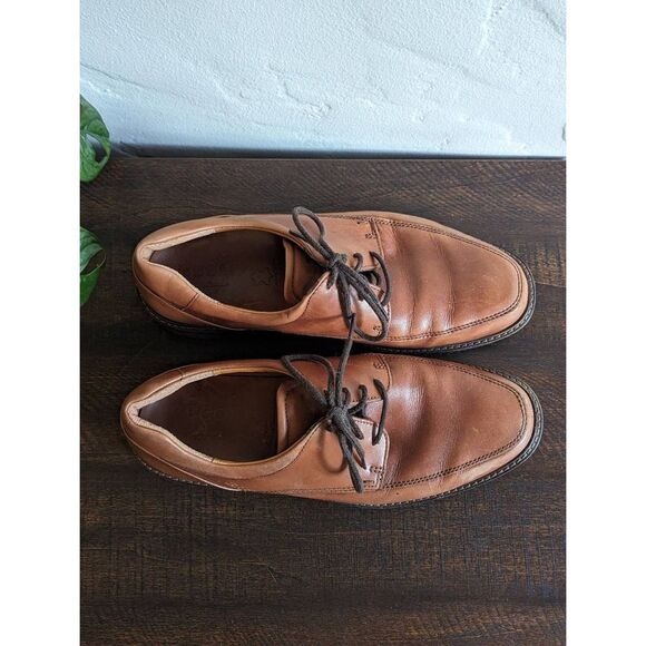 Ecco Holton Apron Toe Lace-up Oxford Cognac Men\'s Shoes - Size 8 main image 5